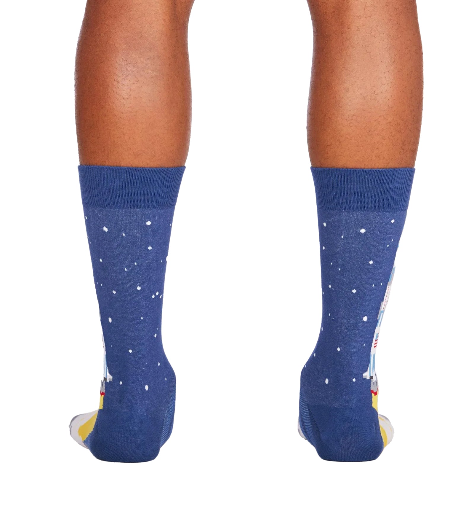 SOCK it to me Men's Crew Socks (mef0280),321 Lift Off - 321 Lift Off,One Size