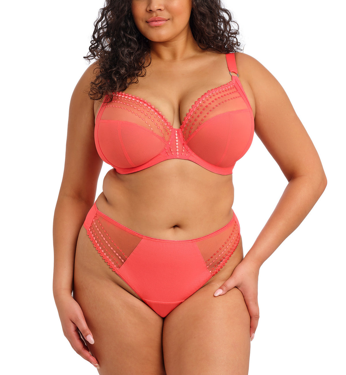 Elomi Matilda Thong (8907),Small,Sunset - Sunset,Small