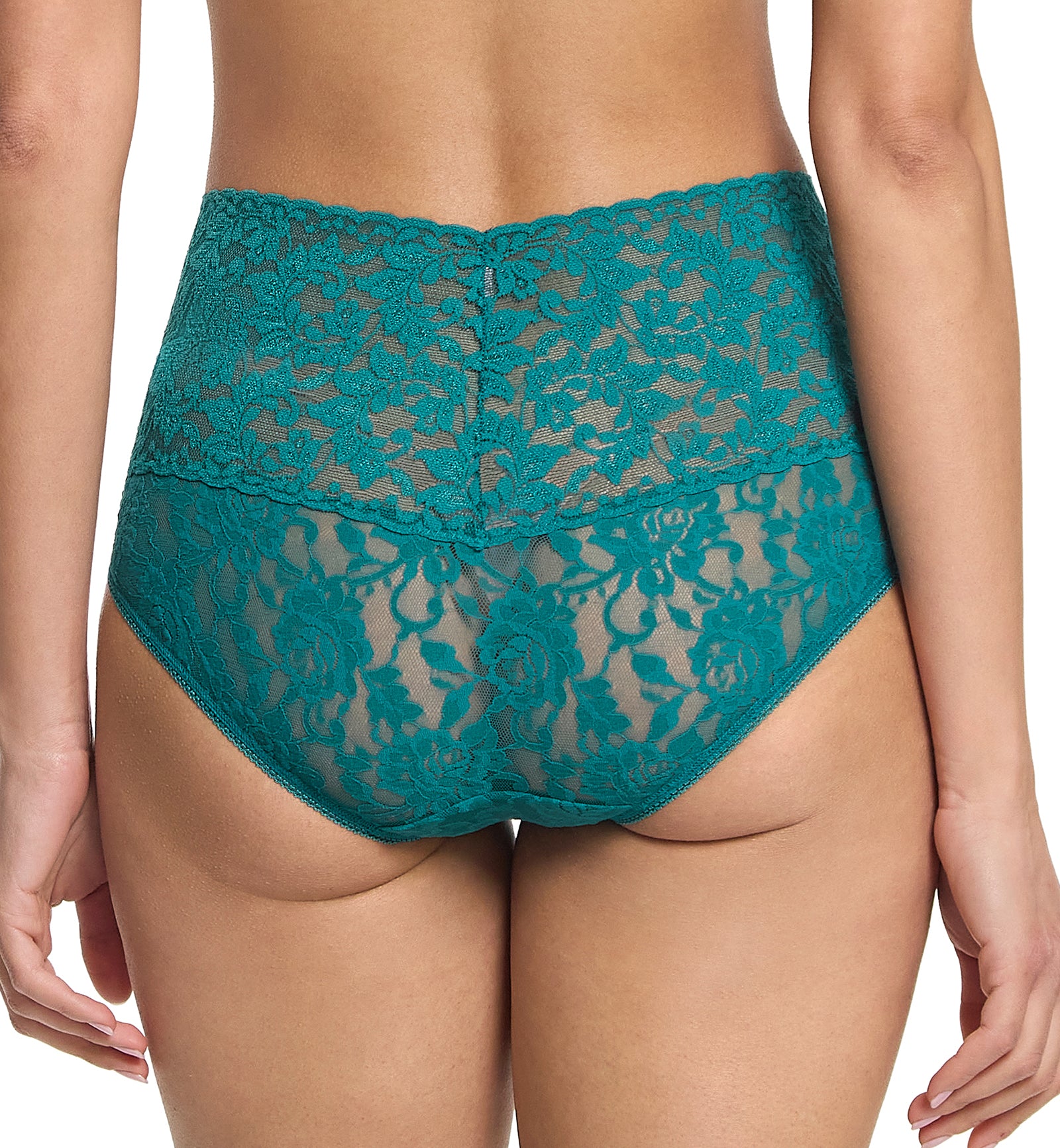 Hanky Panky Retro Lace V-kini (9K2124),Small,Northern Lights - Northern Lights,Small
