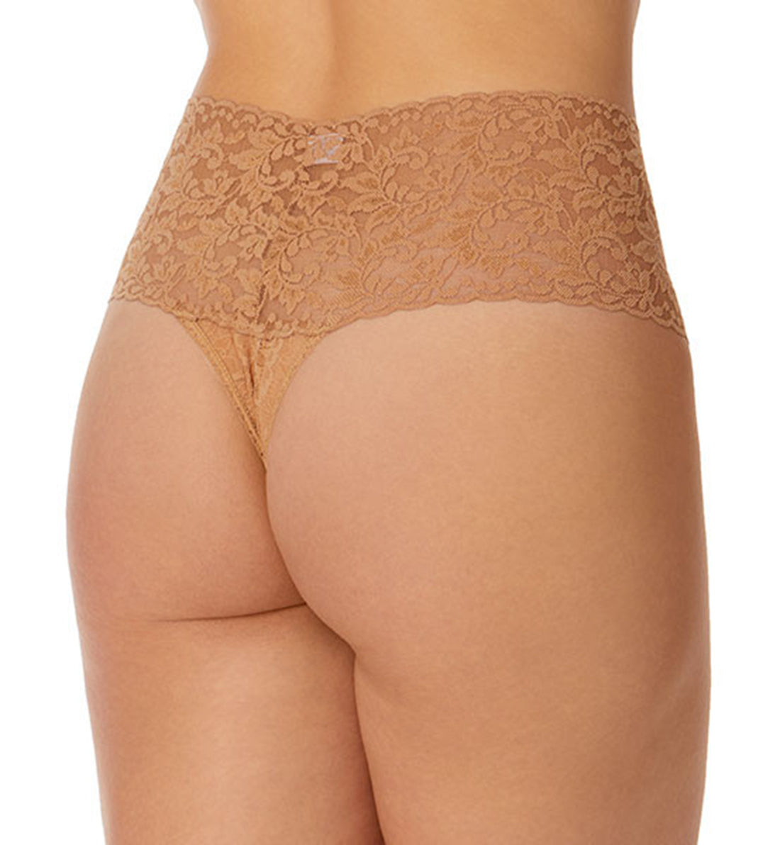Hanky Panky Retro Lace Thong (9K1926P),Suntan - Suntan,One Size