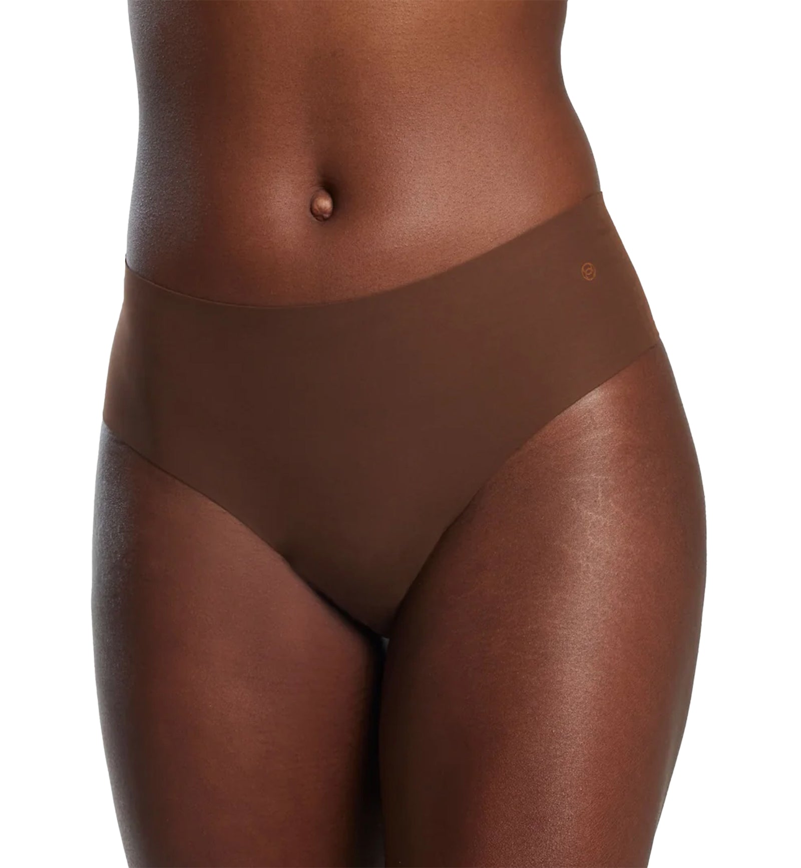 Evelyn & Bobbie High-Waisted Thong (1703),US 0-14,Umber - Umber,US 0 - 14