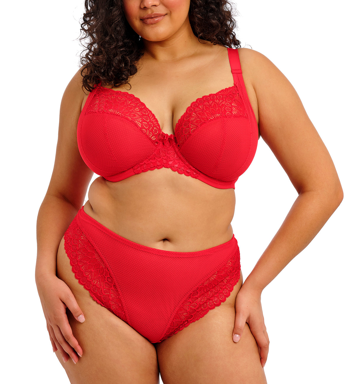 Elomi Tiernie Brief (303350),Small,Red - Red,Small