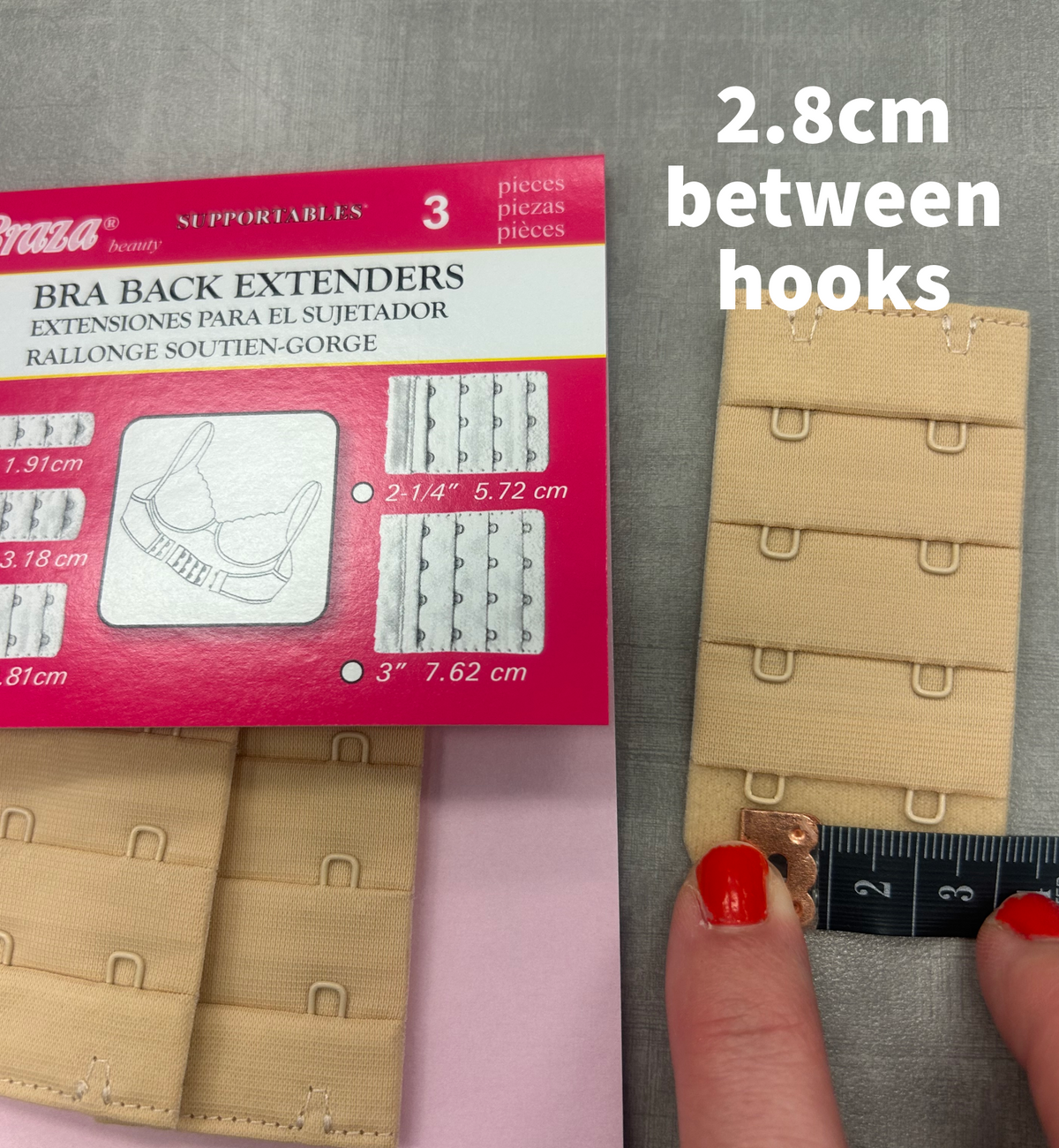 Braza Bra Back Extenders MULTI PACK (B5002) - Multi