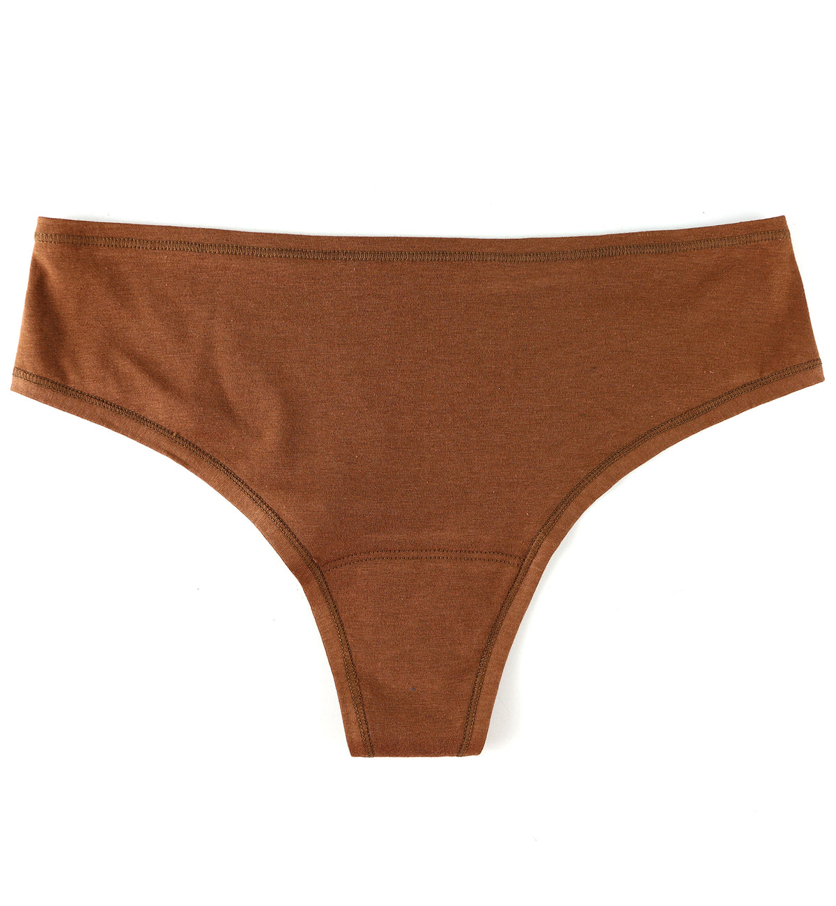 Hanky Panky Play Cotton Natural Rise Thong (721664),XS/S,Macchiato - Macchiato,XS/S