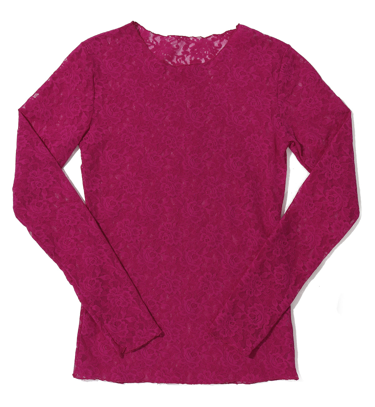 Hanky Panky Signature Lace Unlined Long Sleeve Top (128L),XS,From The Vine - From The Vine,XS