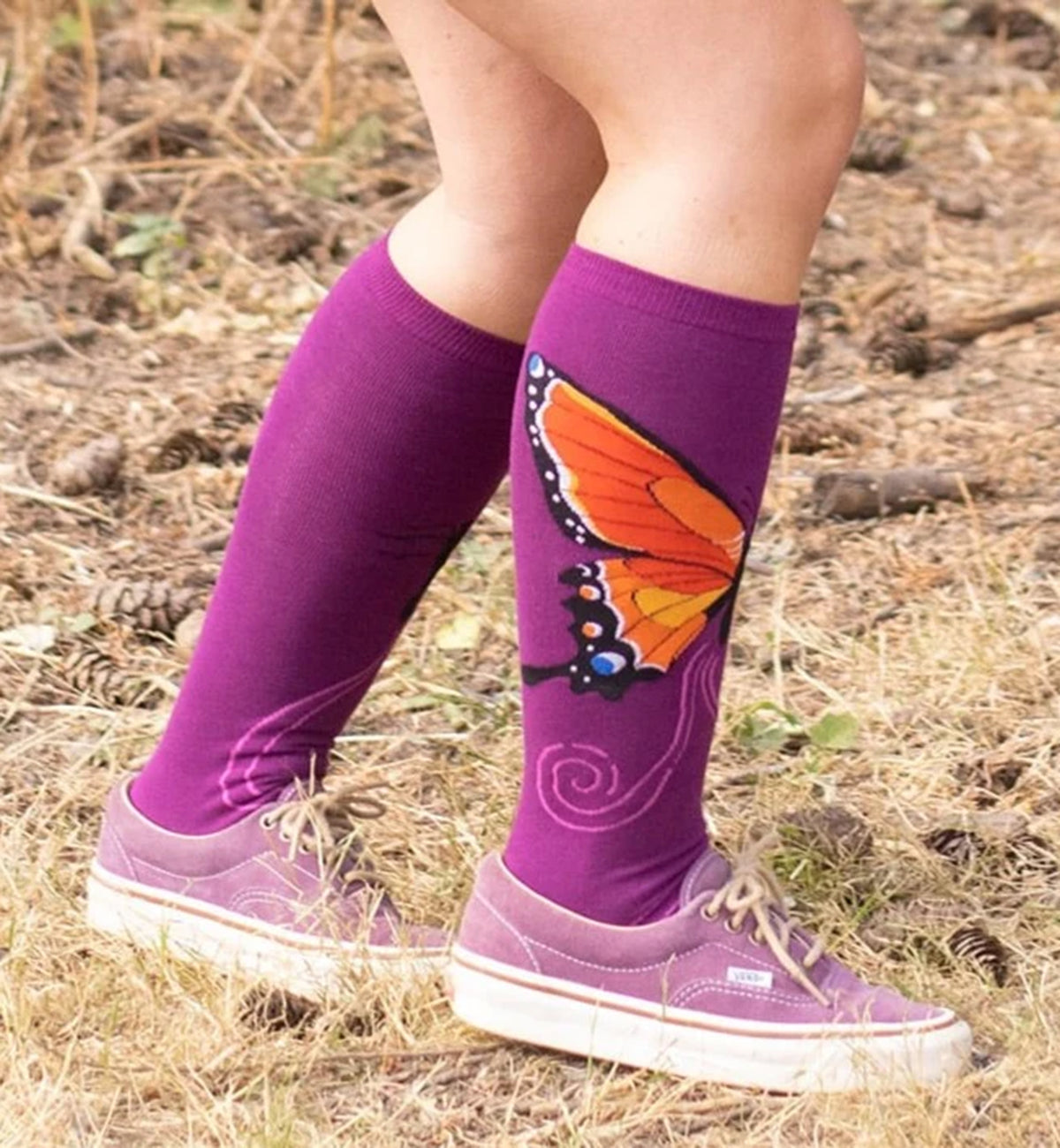 SOCK it to me Unisex Knee High Socks (F0561),The Monarch - The Monarch,One Size