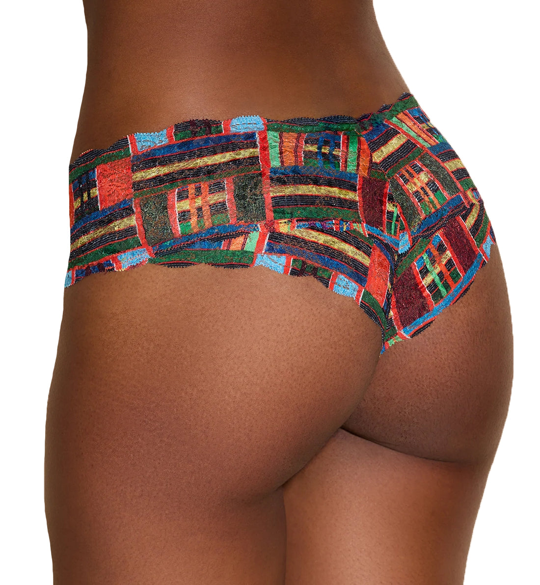 Cosabella Never Say Never Printed Hottie Lowrider Hotpant (NEVEP07ZL),S/M,Kente - Kente,S/M
