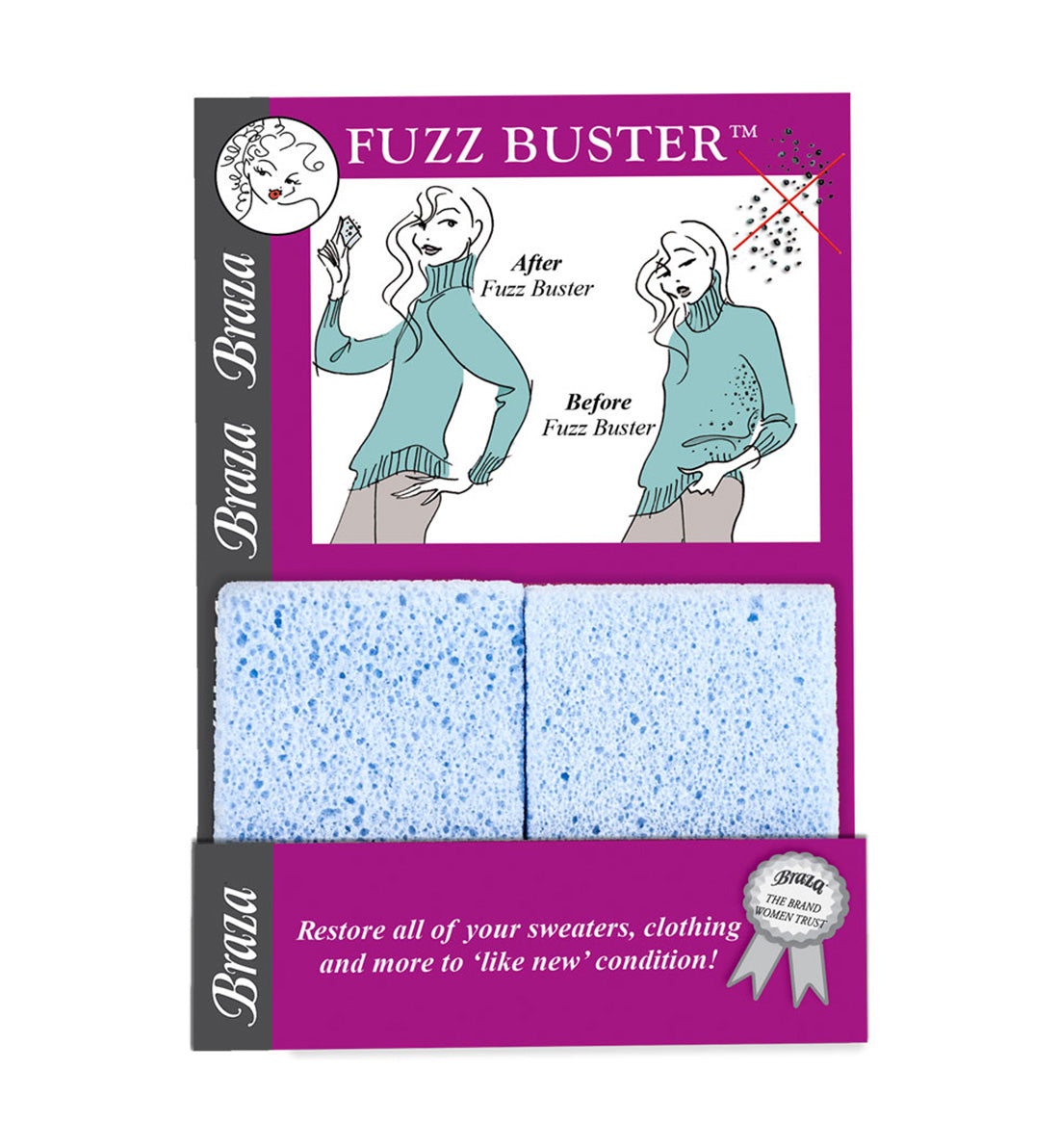 Braza Fuzz Buster- Pumice Stone Sweater Restorer (1151)